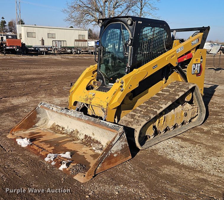 image for item EO4873 2022 Caterpillar 299D3 tracked skid steer loader