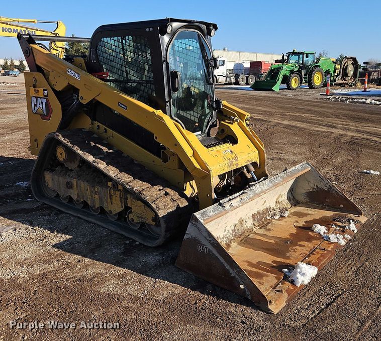 image for item EO4873 2022 Caterpillar 299D3 tracked skid steer loader