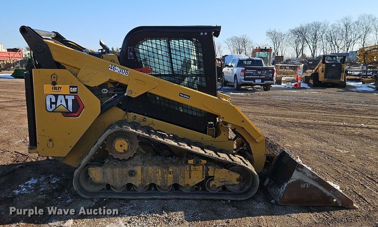 image for item EO4873 2022 Caterpillar 299D3 tracked skid steer loader