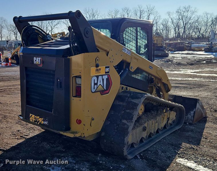 image for item EO4873 2022 Caterpillar 299D3 tracked skid steer loader