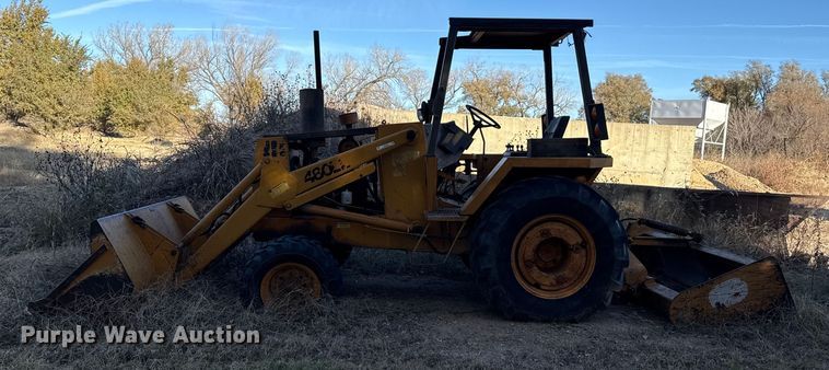 image for item EP0990 1983 Case 480D landscape tractor