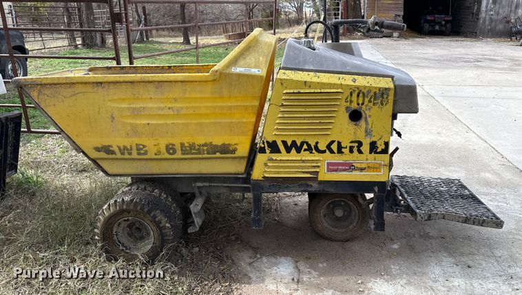 image for item EP0994 Wacker WB16 concrete buggy