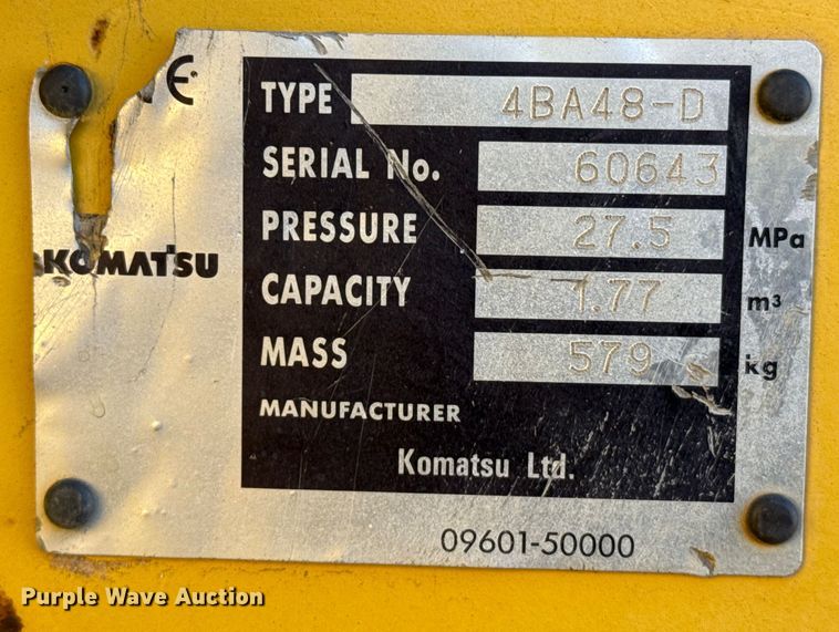 image for item EP2547 2011 Komatsu D37EX-22 dozer