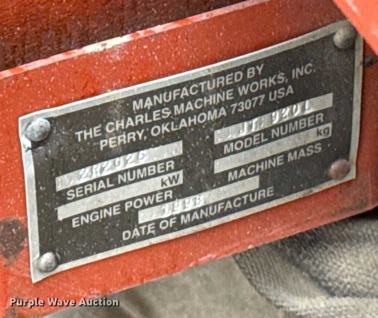 image for item EP2588 1993 Ditch Witch JT920L directional boring unit