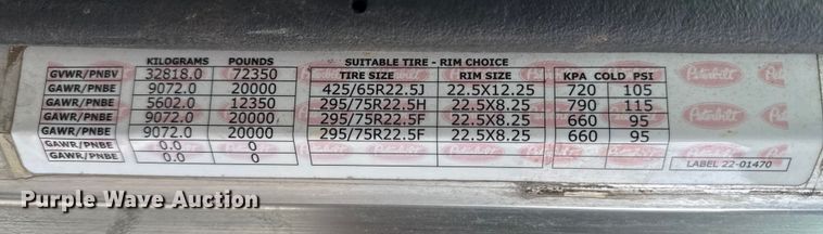 image for item EP2686 2013 Peterbilt 365 crane truck