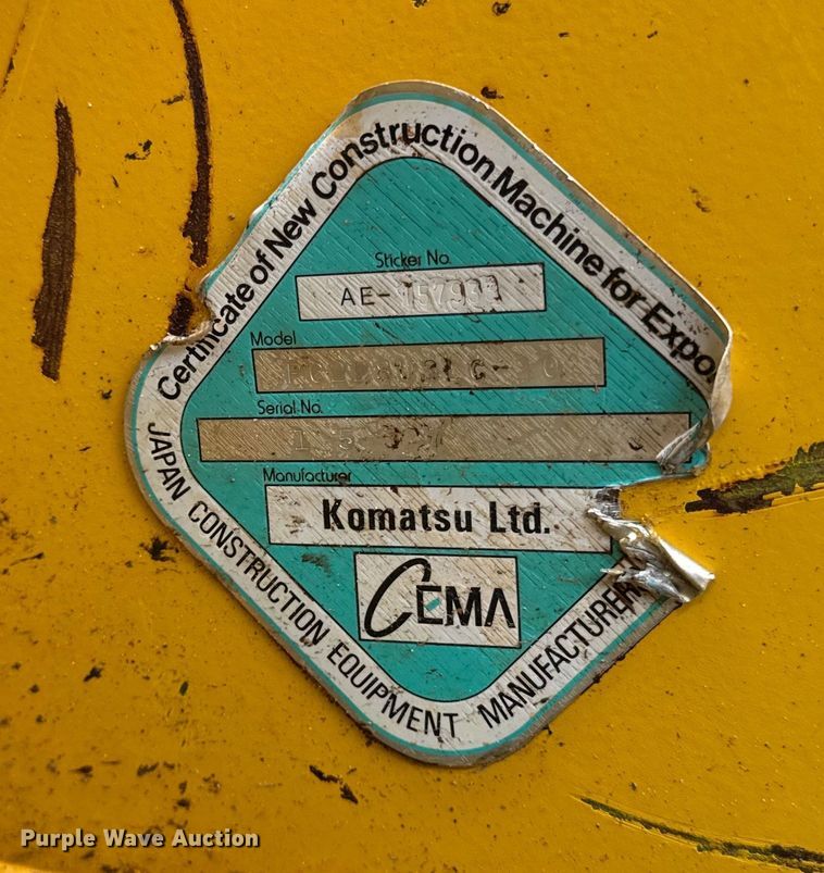 image for item ER0286 2015 Komatsu PC228USLC-10 excavator