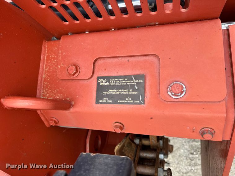 image for item ER0305 2015 Ditch Witch RT45 trencher