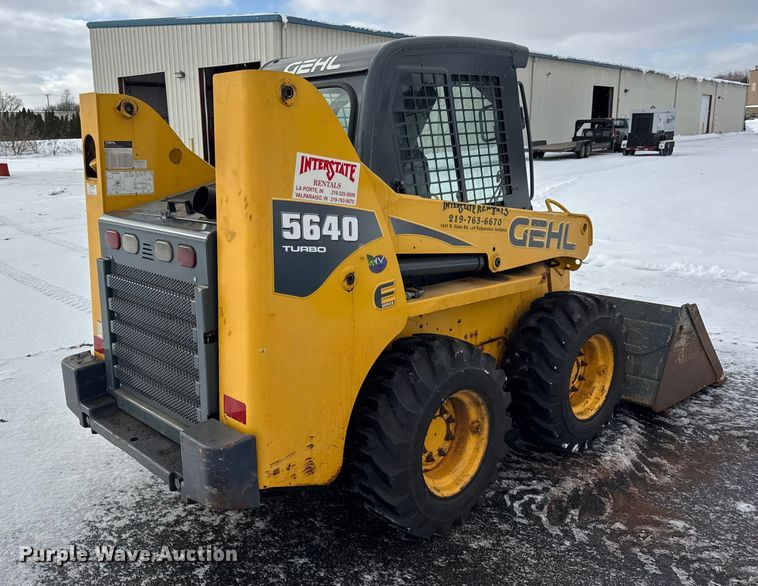 image for item ER0317 2013 Gehl 5640E Turbo skid steer loader