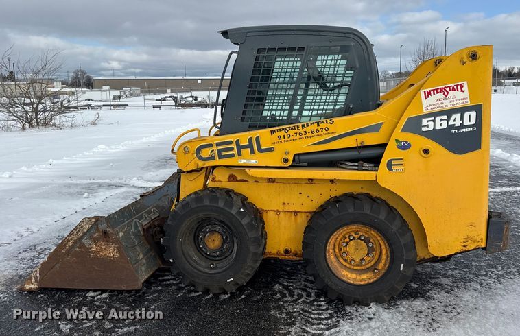 image for item ER0317 2013 Gehl 5640E Turbo skid steer loader