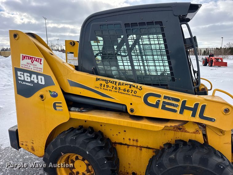 image for item ER0317 2013 Gehl 5640E Turbo skid steer loader