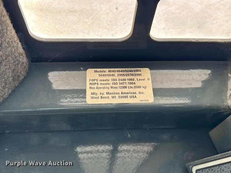 image for item ER0317 2013 Gehl 5640E Turbo skid steer loader