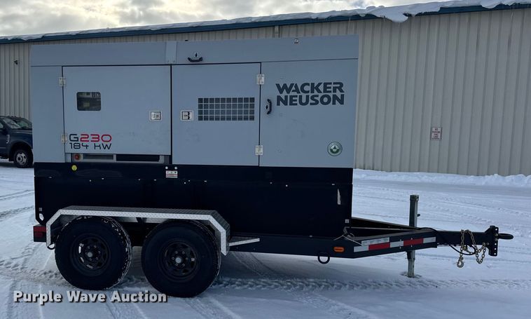 image for item ER0318 2022 Wacker Neuson G230 generator