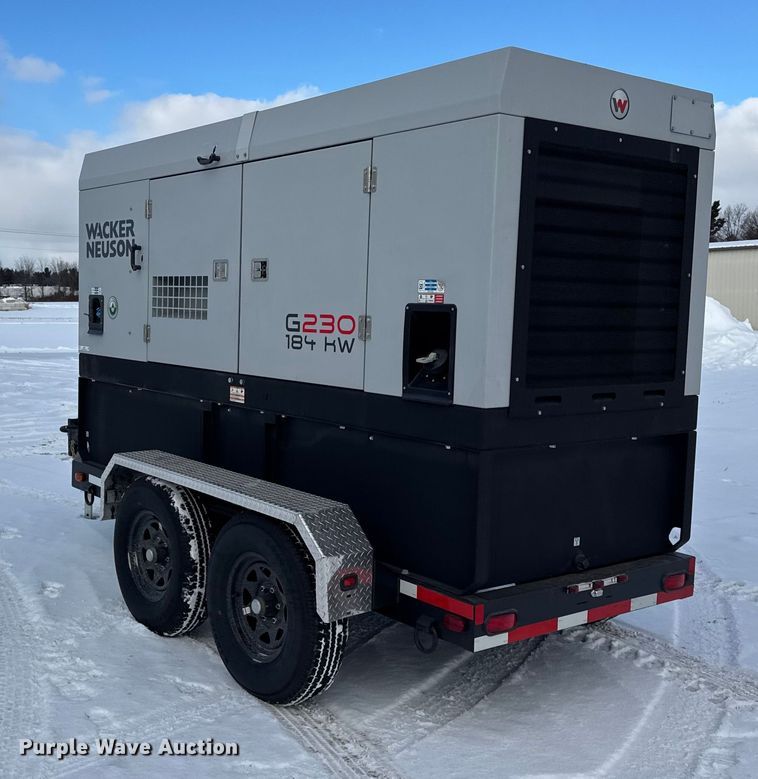 image for item ER0318 2022 Wacker Neuson G230 generator