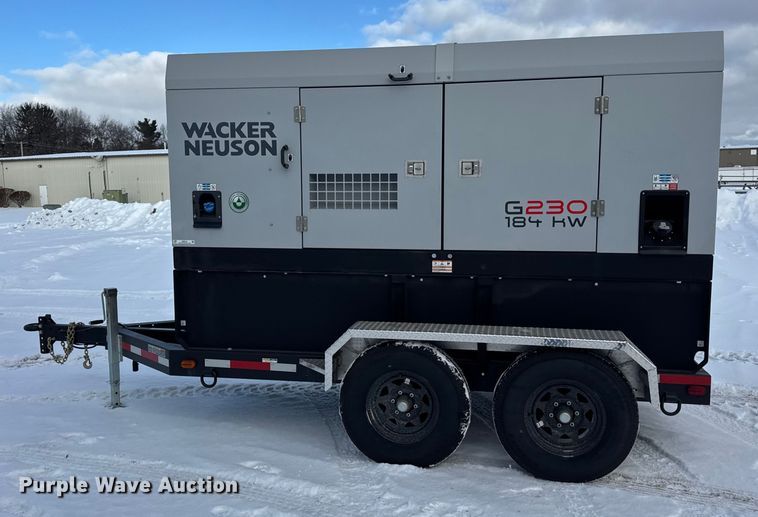image for item ER0318 2022 Wacker Neuson G230 generator