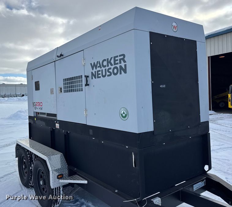 image for item ER0318 2022 Wacker Neuson G230 generator