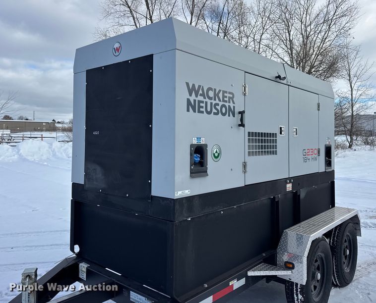 image for item ER0318 2022 Wacker Neuson G230 generator