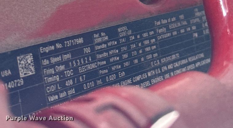 image for item ER0318 2022 Wacker Neuson G230 generator