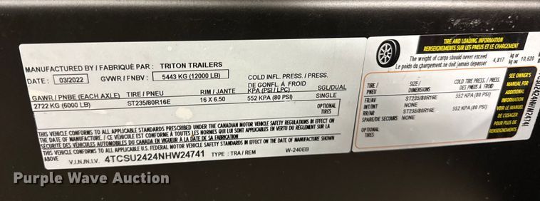 image for item ER0318 2022 Wacker Neuson G230 generator