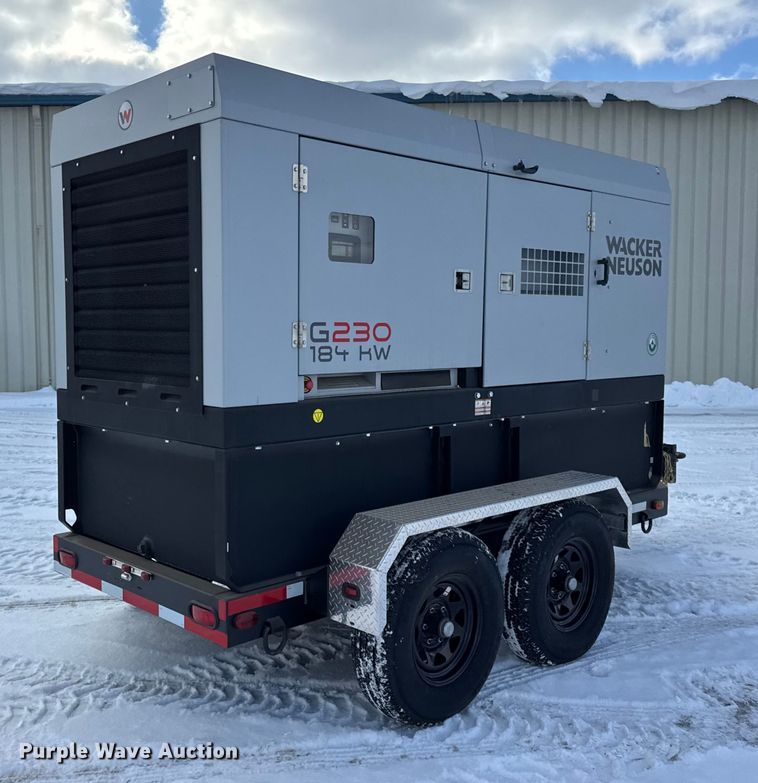 image for item ER0319 2022 Wacker Neuson G230 generator