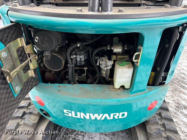 image for item ER0320 2020 Sunward SWE18UF mini excavator