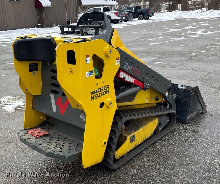 image for item ER0321 2022 Wacker Neuson SM100 compact utility loader