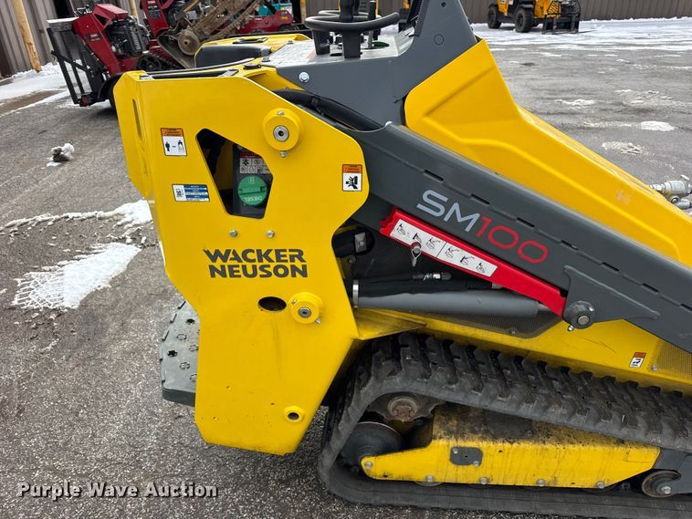 image for item ER0321 2022 Wacker Neuson SM100 compact utility loader