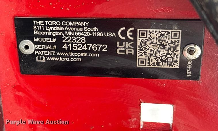 image for item ER0322 2023 Toro Dingo TX1000 compact utility loader