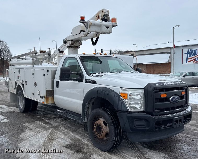 image for item ER0326 2014 Ford F450 Super Duty bucket truck