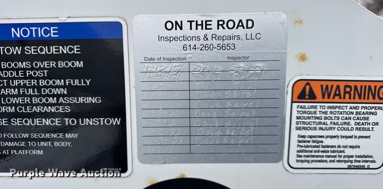 image for item ER0326 2014 Ford F450 Super Duty bucket truck