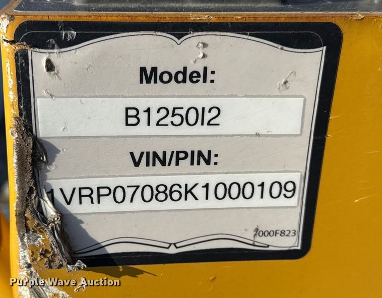 image for item ER0330 Vermeer B1250I2 backhoe