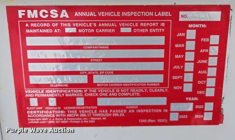 image for item ES2593 2008 Ford F450 bucket truck