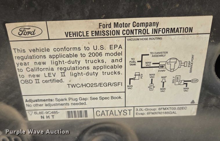 image for item ES2625 2006 Ford Escape SUV