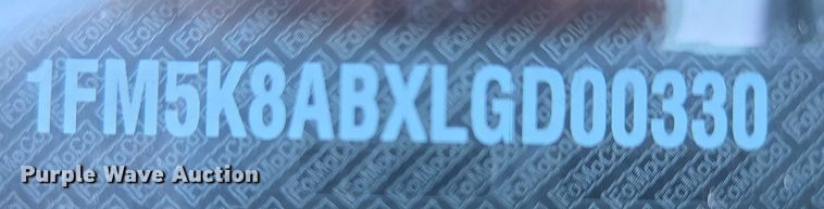 image for item ES2626 2020 Ford Explorer SUV