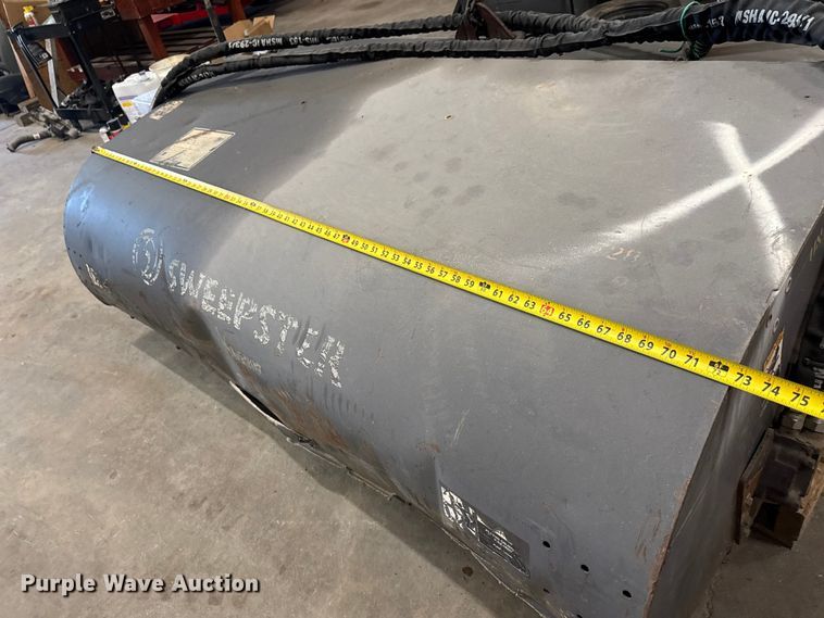 image for item ET4040 2007 Paladin Sweepster 20072M-0022 skid steer broom