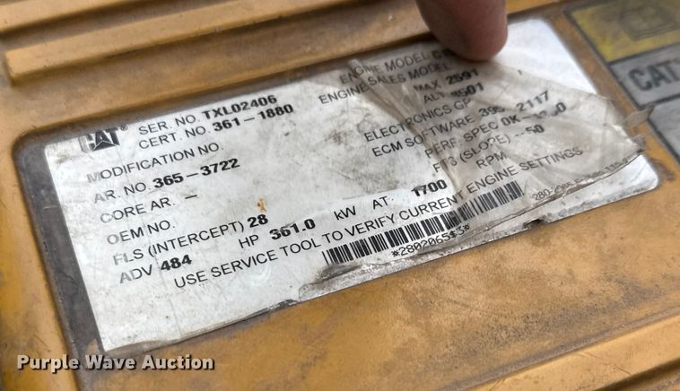 image for item ET4050 2012 Caterpillar 740B articulated haul truck