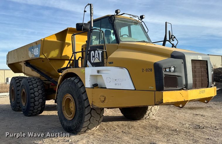 image for item ET4051 2012 Caterpillar 740B articulated haul truck