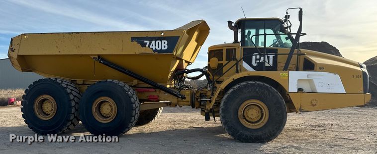 image for item ET4051 2012 Caterpillar 740B articulated haul truck