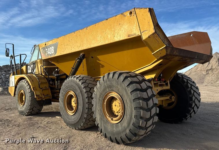 image for item ET4051 2012 Caterpillar 740B articulated haul truck