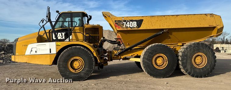 image for item ET4051 2012 Caterpillar 740B articulated haul truck