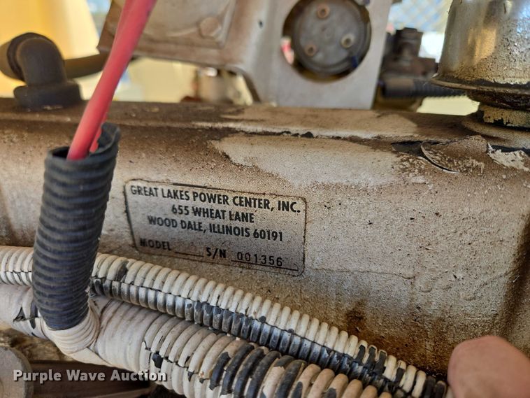 image for item ET5288 1996 Sewer Equipment CO.  sewer jetter trailer