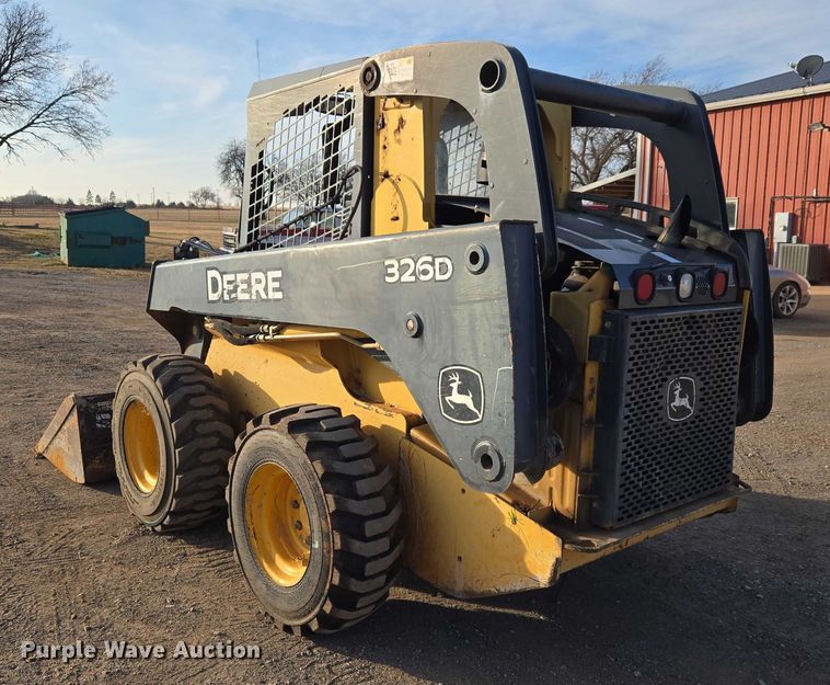 image for item ET5350 2013 John Deere 326D skid steer loader