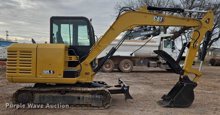 image for item ET5357 2014 Caterpillar 305.5E mini excavator