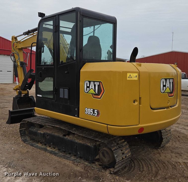 image for item ET5357 2014 Caterpillar 305.5E mini excavator
