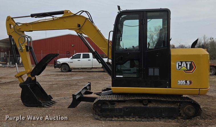 image for item ET5357 2014 Caterpillar 305.5E mini excavator