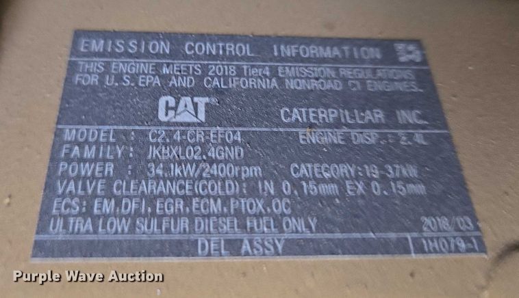 image for item ET5357 2014 Caterpillar 305.5E mini excavator