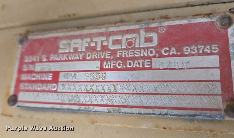 image for item ET5364 1982 Caterpillar 966D wheel loader