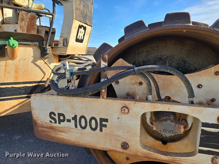 image for item ET5366 1987 Ingersoll Rand SD-100F single drum vibratory roller