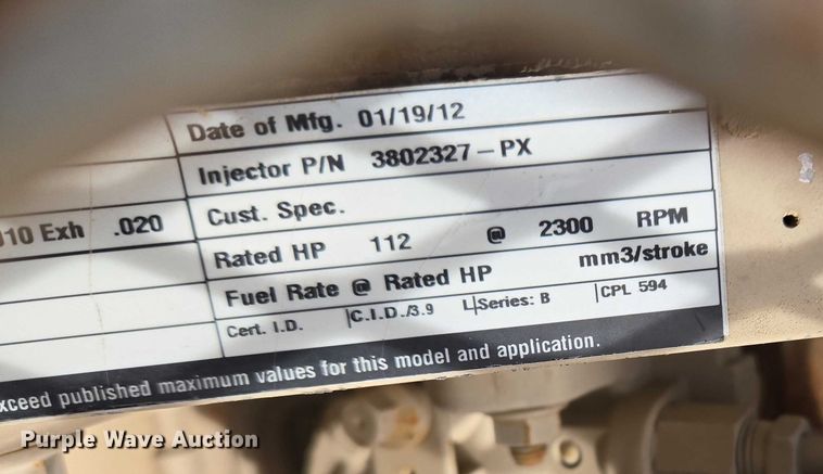 image for item ET5366 1987 Ingersoll Rand SD-100F single drum vibratory roller