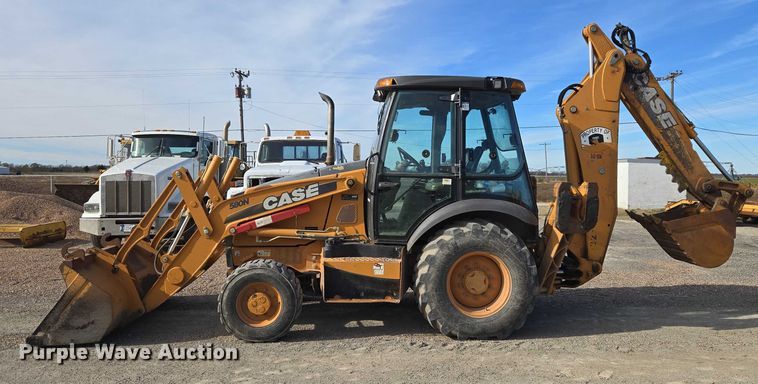 image for item ET5367 2011 Case 580N backhoe