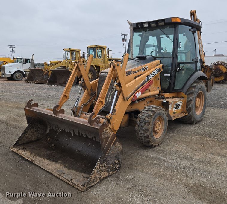 image for item ET5368 2002 Case 580 Super M backhoe
